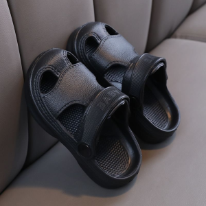 【SG STOCK】Kids EVA Sandals Slippers 2-Way Wear Lightweight Anti-Slip Toddler Shoes Adjustable Back Strap
