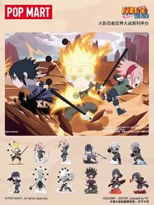 POPMART Naruto Ninja World War Series pop mart Figures blind collection decorative gift toy