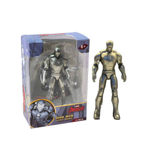 Mô hình Figure Marvel - Avengers -  Iron man Silver Armor (4  Inch) - ZD Toys - ZC36