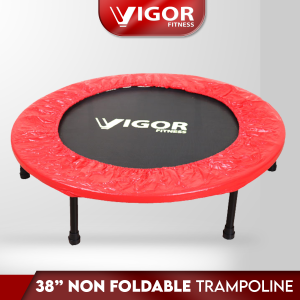 Trampoline Non Foldable Rebounder Red 38