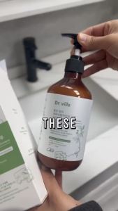 Dr.ville Scalp Revitalizing Shampoo & Root Fortifying Serum - Advanced Botanical Hair & Scalp Care for Thicker-Looking Hair - Volume & Shine Enhancement (500ml)