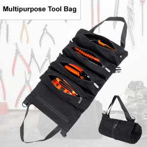 Tas Perkakas Gulung Foldable Rolling Tool Bag Canvas Tahan Lama Ringan dan Anti Sobek