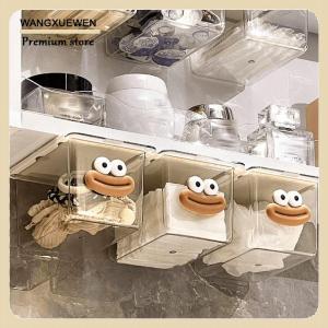 [COD] Under Mirror Cabinet Drawer Organizer Transparent Simple Bathroom Cabinet Cotton Swabs Cosmetic Pull Out Shelf Storage Box