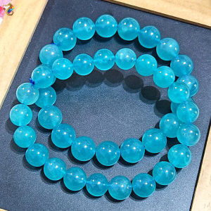 Collection Grade Icy Peru Amazonite Bracelet