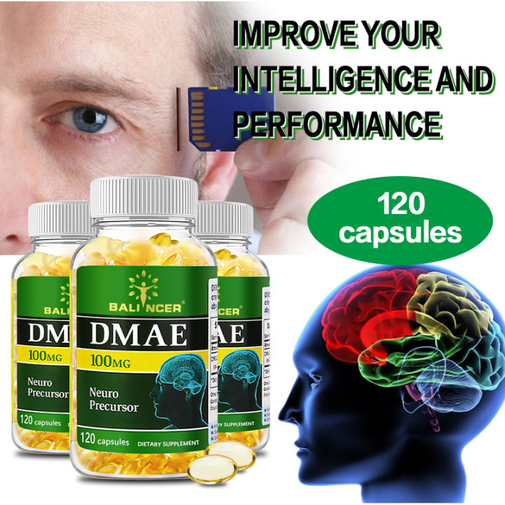 balincer DMAE Brain Support Supplement Supports memory, focus and