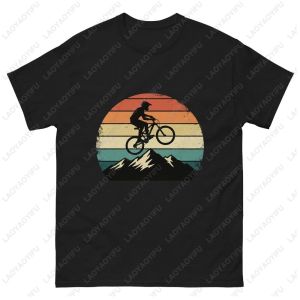 [Local Stock] VCC Retro 70s 80s 90s Mountain Bike Graphic T-Shirt Summer Short Sleeve Casual Fashion Loose Harajuku Hip Hop Punk Man Women Tees