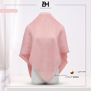 Tudung Bawal Tabur Delia (Aurum) Crystal Aurum Bawal House