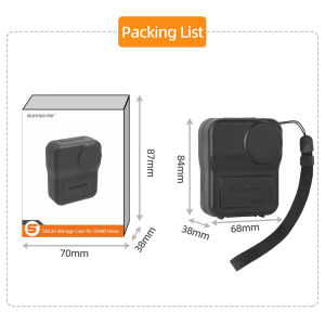 For DJI Osmo Nano Action Camera Portable Storage Case Mini Handheld Case Shockproof Body Case Camera Accessories