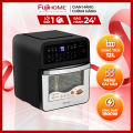 Nồi chiên không dầu FUJIHOME A4EW dung tích 4.5l,  vỉ chiên phủ chống dính - Công suất 1400W - Bảo hành điện tử 18 tháng. 