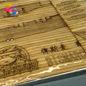 โมเดลเรือประจัญบาน German Battleship Bismarck 80601 สเกล 1/350 งานสวย (มีมอเตอร์ขับเคลื่อนและชุดเกียร์ด้วย)