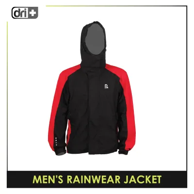 Dri Plus Men’s Lightweight Quick Dri Rainstorm Water Resistant Rainwear Jackets 1 piece DMRWJ531