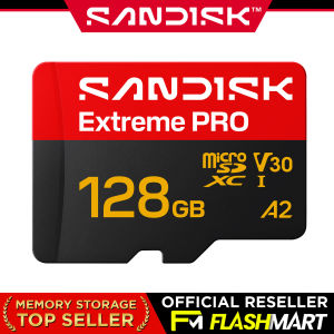 SanDisk Extreme PRO V30 A2 MicroSD Card 32GB 64GB 128GB 256GB 512GB 1TB QXCJ FlashMartSG