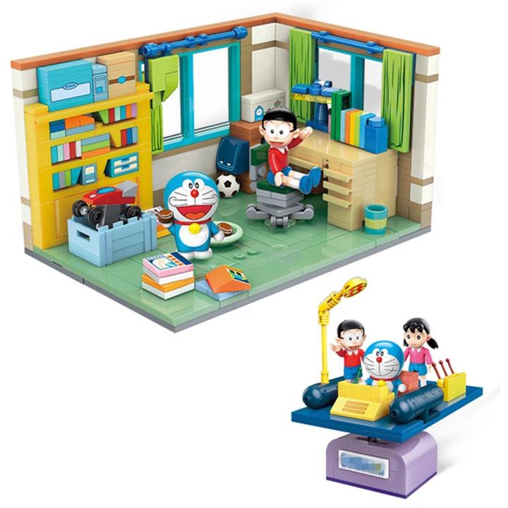 HG Children Toys Educational Doraemon Highly Restored Nobita's Room ...