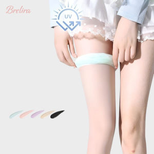 『Brelira』0D Pantyhose Sheer Ultra Thin Anti Snag Skin Tone Sunscreen Beauty Stockings Invisible Mint Green Silk Stocking