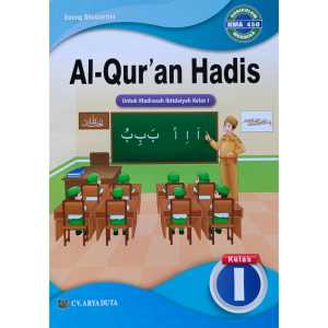 Buku Paket AL-Quran Hadis Kelas 1 MI Kurikulum Merdeka Arya Duta