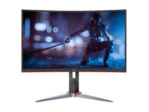 *Local SG Seller* AOC 27" Curved Gaming Monitor (C27G2) CURVED FHD LED GAMING 165HZ VGA HDMI 1.4 x 2 DP 1.2 | 1920 x 1080 at 165Hz – DisplayPort 1.2 | ● FreeSync Premium ● 1ms ● Ultra Narrow Border ● HDR Mode