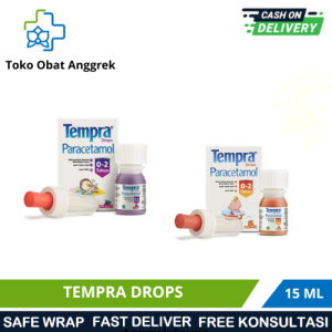 TEMPRA DROPS 15 ML BABY/MENURUNKAN DEMAM/PUSING/MERIANG/NYERI