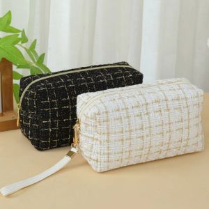MINIFELE 262 With Handle Cosmetic Bag Lightweight Large Capacity Makeup Case Breathable Makeup Bag Women
