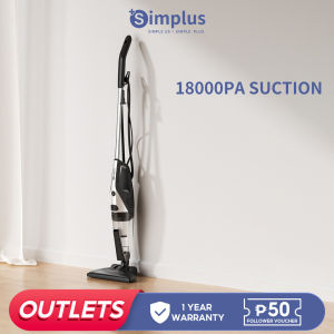 Simplus Vacuum Cleaner Handheld Vacuum Stick Vacuum Household 18000pa Suction 3 Interchangeable Heads