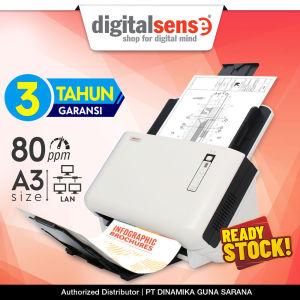 SCANNER PLUSTEK SMARTOFFICE SN8016U (A3 - 80 ppm) (ADF/OTOMATIS)