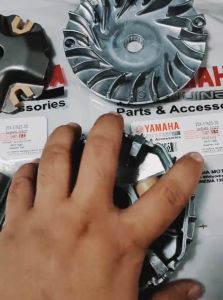 STOCK PULLEY SET (MIO SPORTY / MIO I125 / Click 125i / MX-125 / GY6-125 / BEAT CARB / BEAT