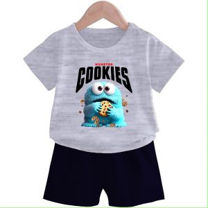 Setelan anak Motif Monster Cookies // Setelan anak Terbaru