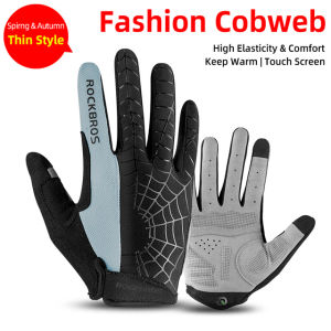 ROCKBROS Windproof Cycling Bike Gloves: Touch Screen & Thermal Warm Design