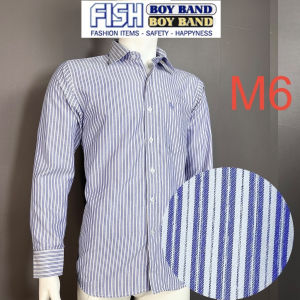 Áo sơ mi nam trung niên vải KATE họa tiết công sở dài tay form rộng VNO113