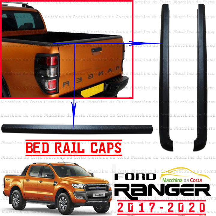 Ford Ranger 2012-2020 Rail Caps / Rail Guard / Rail Liner for XLT wild ...