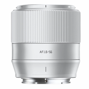 TTArtisan 56mm F/1.8 STM AF Autofocus APS-C Format Sony E | Nikon Z | Fujifilm X Mount Portrait Prime Lens Large Aperture with Agile Eye Detection ED Glass and Ultra Low Dispersion 2-High Index Optics and USB Type-C Port | Black Silver | JG Superstore