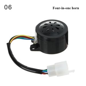 RBRY ATV 12V/60V 1.5A For Scooter Reversing Horn Kit Round Loud Horn Universal Signal Speaker Motorcycle Electric Tricycle