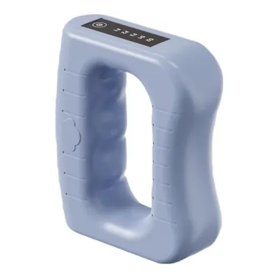 MOQIA Ergonomic Electric Fascia Massage Ring Adjustable Speed Portable Muscle Handheld Massager Ring Shape Relaxer Low Noise Electric Body Slimming Machine Full Body Relaxation