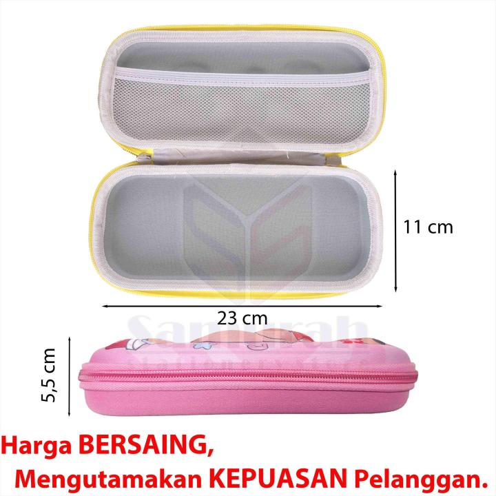 Kotak%20Pensil%20Kain%20Seleting%20Fancy%20Anak%20Kapibara%20/%20Pencil%20Case%20Zipper%20Capybara%20/Tempat%20Pinsil%20Bahan%20Kain%20Lucu%20Seleting%20-%20Image%202