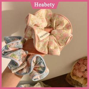 Heabety Hàn Quốc thời trang hoa scrunchies phụ nữ Cô Gái Đàn hồi tóc ban nhạc cao su phụ kiện Tie tóc vòng dây headdress mũ nón
