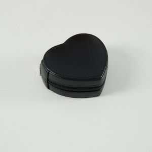 Heart Shaped Jewellery BoxPU Leather Travel Jewellery Organiser for Rings Necklaces BraceletsEarring