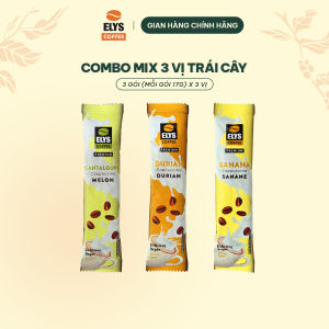 Elys Coffee - Combo Mix 6 Vị - Mỗi Vị 3 Túi Dùng Thử (18 Túi)