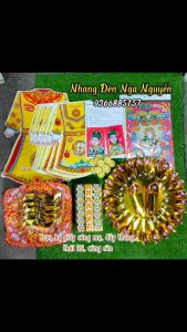 Bộ Giấy Cúng Đầy ThángThôi Nôi Cúng Căn