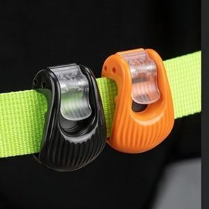 NVIEN1 6pcs Non Slip Design Fishing Rod Line Clamp Shock Resistant Adjustable Modes Fishing Rod Fixer Fishing Rod Clip Compact Design Fishing Pole Holder Fixer Fishing Accessories