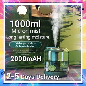 COD USB Charging Fruit Humidifier Large Capacity Air Purifier Desktop Night Two Mode with LED Light