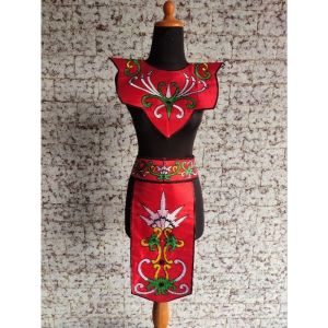 BORDIR AKSESORIS KOSTUM TARI MOTIF DAYAK 4