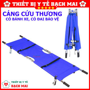 CÁNG CỨU THƯƠNG CÓ BÁNH XE CÓ DÂY ĐAI AN TOÀN GẤP GỌN