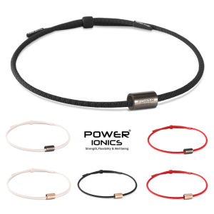 [ FDA Registration]Power Ionics 3000 Anions สุขภาพแฟชั่นผู้หญิงผู้ชายกีฬาไทเทเนียม Bio ซิลิโคนจี้สร้อยคอตัวอักษรฟรี