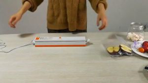 Mesin Vacuum Sealer plastik press/Mesin vakum makanan fresh/ Mesin vakum makanan