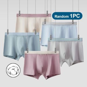 KUCHAR 1 ชิ้น ผ้าฝ้าย กางเกงบ็อกเซอร์เด็กชาย กางเกงในเด็ก กางเกงในเด็กผช กางเกงในวัยรุ่นสำหรับอายุ 10-20 ปี สีทึบ กีฬา ใส่สบายๆ กางเกงในนักเรียนชาย