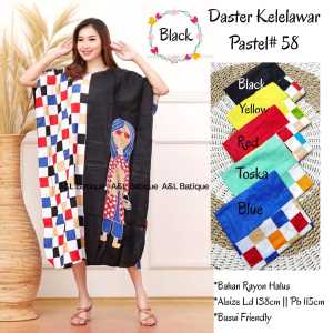 PROMO COD Homedress Daster Kelelawar Etnik Dua Motif - Ti Amo