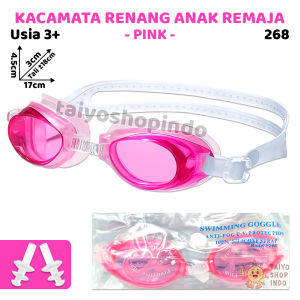 TAIYO Kacamata Renang Anak Remaja Swimming Pool Goggles Anti FOG UV Protection Swim Water Kolam