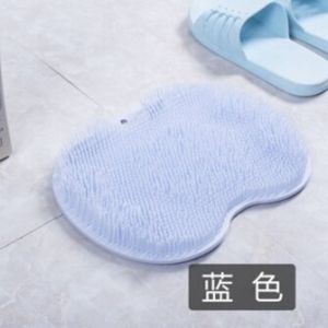 BOSSLU Silicone Sikat Pembersih Kaki Gosok Punggung Kaki Anti Slip Lazy Bath Dengan kemasan