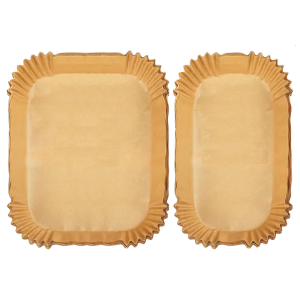 Bộ 100 chiên bằng không khí giấy đặc biệt hấp thụ dầu giấy tờ chiên bằng không khí Giấy nướng hình chữ nhật hộ gia đình giấy chống dầu