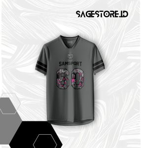 Jersey Kaos Pria Wanita NFL Streetwear Gratis Pasang Nama Dan Nomor Dryfit Fullprinting SSBW72