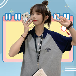 Fomi เสื้อยืดแฟชั่นแต่งกระดุมคอปกสีตรงบ่ากับแขนเสื้อสลับสีกับตัวเสื้อ มีให้เลือก 3 แบบ ลุคดูหล่อเท่ห์เฟี้ยวเงาะสุด